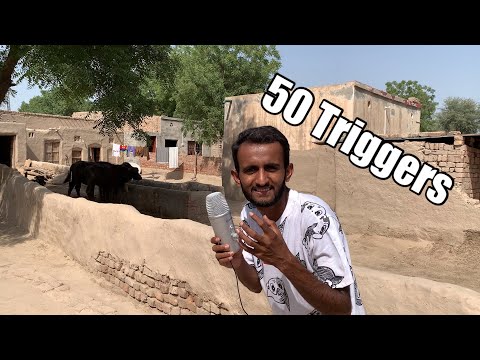 ASMR 50 TRIGGERS IN Neighbours 🏡