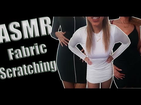 {ASMR} Fabric Sounds | Fabric Scratching on my new Dresses