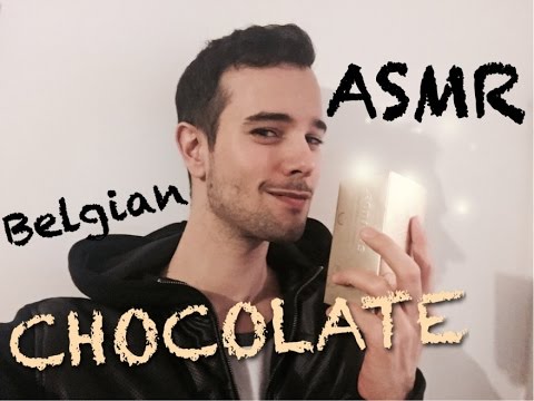 ASMR Belgian CHOCOLATE (tapping, crinkles)