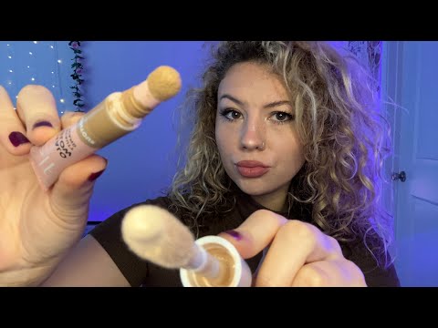 ASMR RUDE MAKEUP ARTIST DOES YOUR WEDDING MAKEUP (fast and aggressive) (SASSY roleplay)❗️