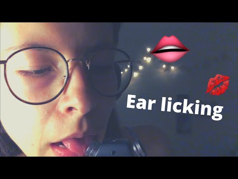 ASMR | Tascam Licking & Inaudible Affirmations ❣ *requested*