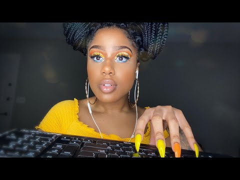 💛🧡ASMR | Bestfriend Creates Your Dating Profile Roleplay (Keyboard Typing Sounds)🧡💛