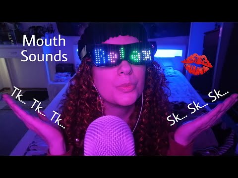 ASMR The Best Trigger Word's Tk.Tk.Sk.Sk.Tic.Tac & Mouth Sounds + Echo Sounds + Inaudible Whispering