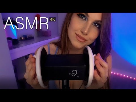 ASMR - Intense Tingles & Relaxing Sounds - Whispering, Ear Rubbing, Wet Sounds, Tinsel & More.
