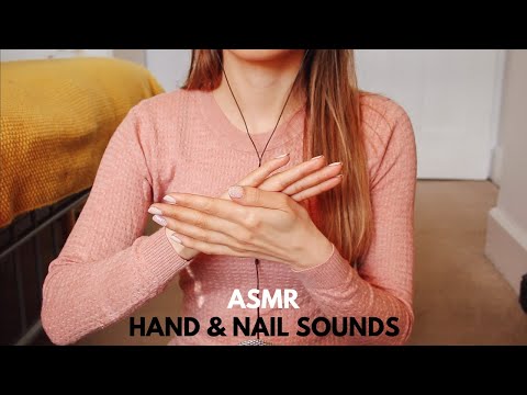 ASMR Hand and Nail Sounds | 1 HOUR