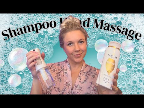 🚿ASMR Shampoo and Scalp Massage 🚿 Sudsy Hair Wash for Relaxation and DEEP SLEEP 😴