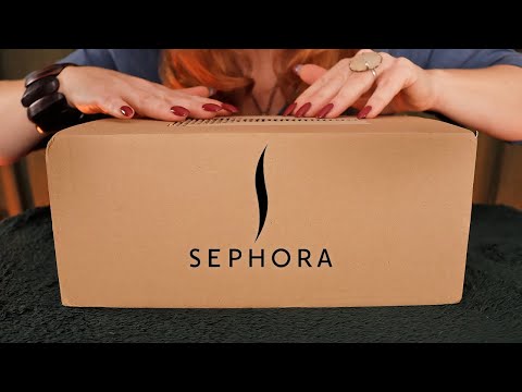 Unboxing ASMR 📦 Sephora UK Beauty Haul 📦 Whispered, Card, Packaging