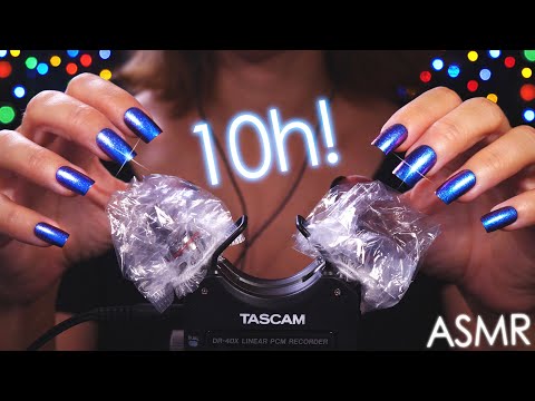 [10h ASMR Tascam] Crinkly Trigger to Fall Asleep 😴 Deep Relaxation (No Talking)