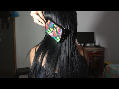 ASMR PARA RELAXAR | ESCOVANDO SEU CABELO (NO TALKING)