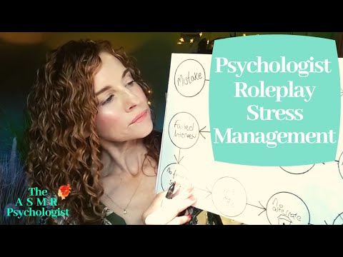 ASMR Psychologist Roleplay: Stress Management (Soft Spoken)