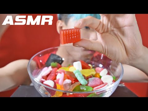 Chewy Swedish Sweet Jelly Mix! 🍬 (Mukbang)
