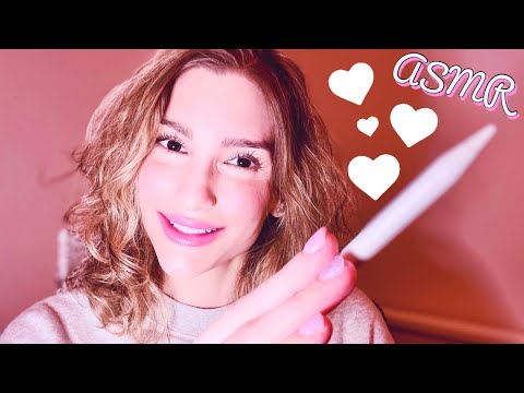 [ASMR] FACE TRACING + HEAD SCRATCHING + MEASURING YOU😌💋✨