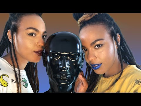 ASMR TWINS - Jamaican Patois vs. English - EAR-TO-EAR Whispers + Mouth Sounds 👄