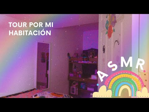 ASMR | Tour por mi habitación | Susurros relajantes | ASMR en español | Andrea ASMR 🦋