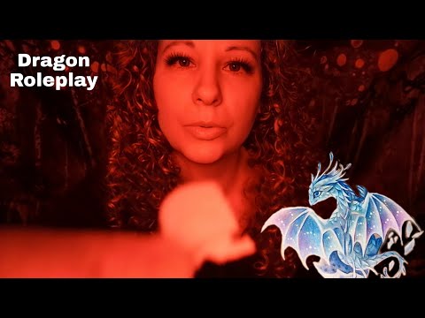 ASMR You are a baby Dragon Roleplay - Mouth Sounds - Inaudible Whispering - Personal Attention