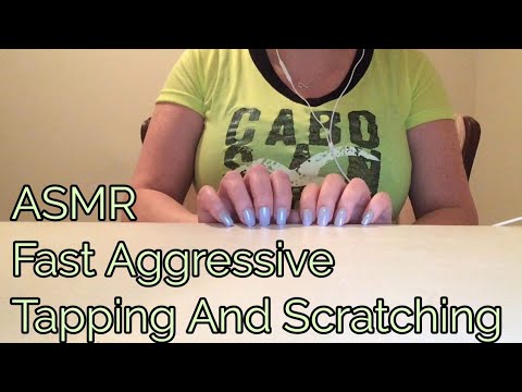 ASMR Fast Aggressive Tapping And Scratching