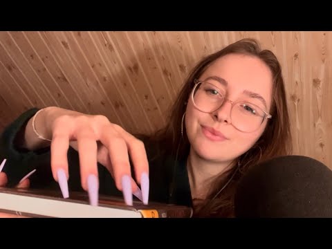 ASMR scratchy tapping 💤