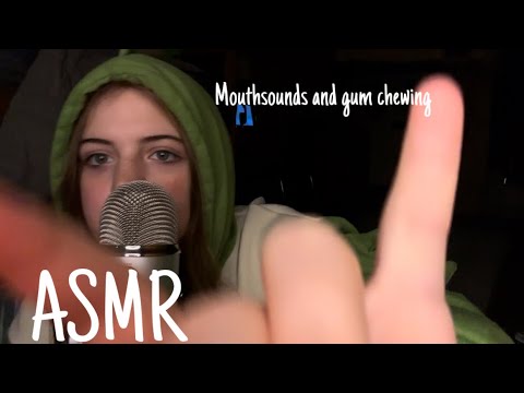 ASMR| Mouth sounds and Gum chewing
