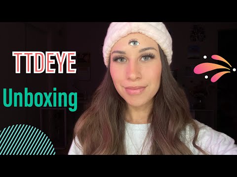 ASMR UNBOXING My Contacts 👁 TTDEYE
