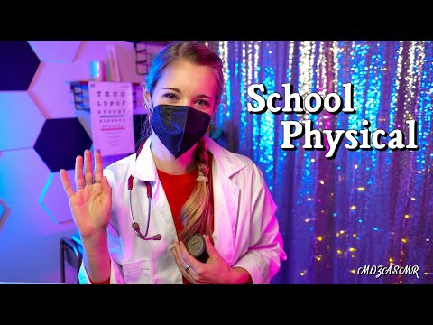 School Nurse Gives You a Sports Physical | ASMR 🎥 4k 🎧 Binaural