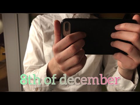 ASMR | 8th of december | 8 min of IPhone tapping ✨🔥