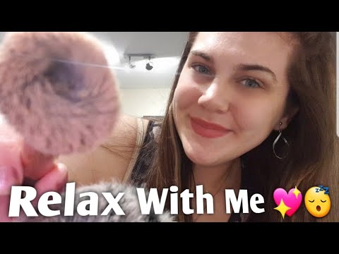 ASMR || Helping You Relax 😴 Mic Brushing | Hand Movements + ||