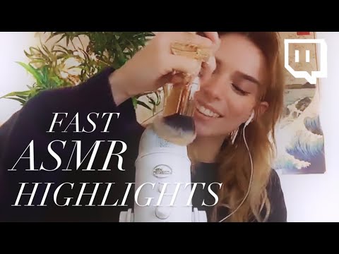 Fast Tingly ASMR Trigger Assortment  Twitch Live Highlights