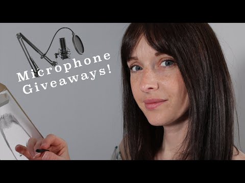 ASMR Art with Angel - TONOR Q9 Microphone Test and Giveaway
