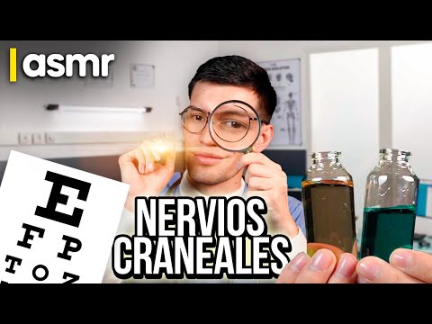 ASMR español roleplay para dormir examen de los nervios craneales
