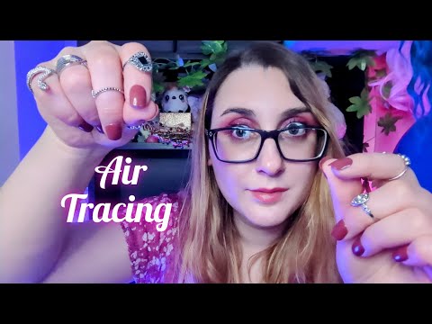 ASMR Fast Air Tracing Words and Pictures. Can You Guess? 💖✨🥰 (mouth sounds)