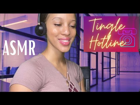 ASMR TINGLE HOTLINE ☎️ with TYPING SOUNDS| 1-800-TINGLE Various TRIGGER SOUNDS (Helping You Sleep💤)