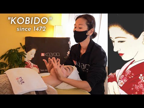 I tried 540 years old Art of Face Massage in Tokyo, Japan (soft spoken)