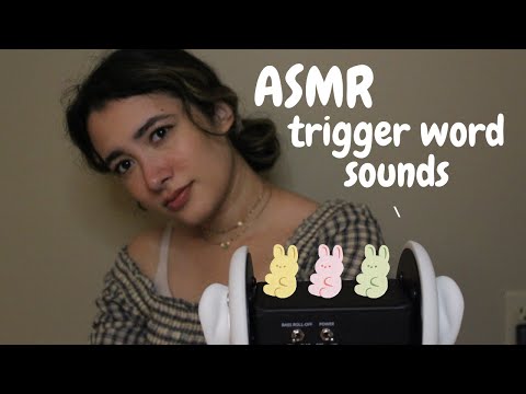 ASMR ❤️ Trigger Word Sounds on New Mic