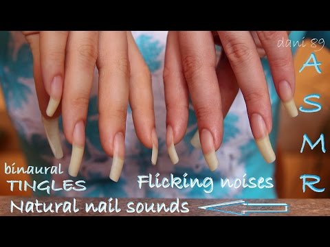 🎧 ASMR ✴ TINGLES with Flicking nails, Clicking noises... Tapping & Scratching TABLE ✴