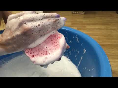 ASMR with soap suds