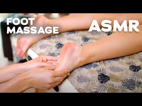 ASMR | MASSAGE | asmr intensive foot massage no talking