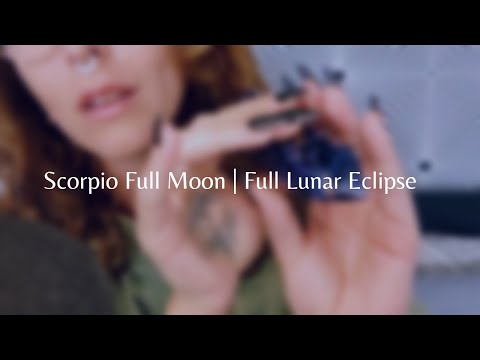 Blood Moon Eclipse in Scorpio | ASMR Reiki Meditation | Deep Hypnotic Healing Ritual 🌕