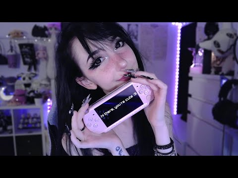 ASMR ☾ I got some consoles and they sound nice 🕹️ tapping w/ long nails 💅🏻