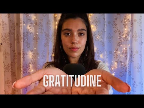 ASMR ITA | Praticare la gratitudine: Motivazione, Meditazione e Rilassamento • 10K Special
