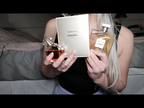 ASMR My Perfume Collection/ glass tapping, perfume box tapping, lid sounds (no talking)