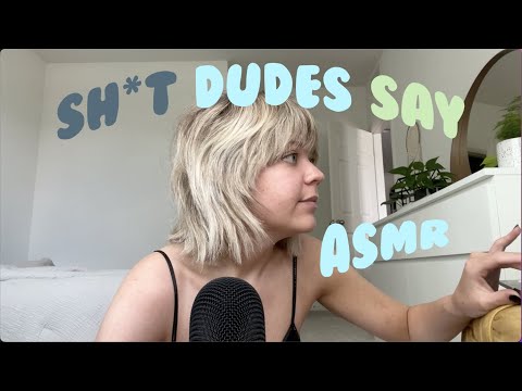 asmr react ✨unHINGEd sh*t dudes say on dating apps (whisper ramble)