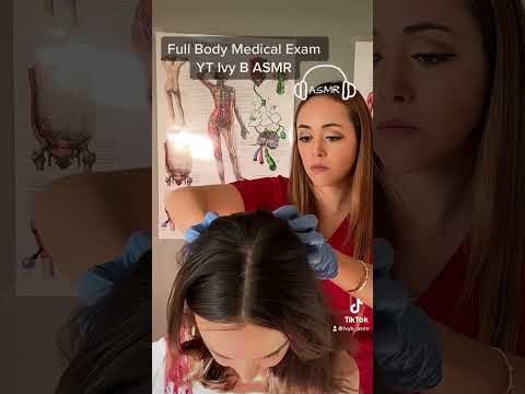ASMR Full Body Medical Exam Real Person ASMR Roleplay
