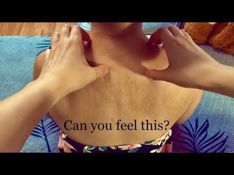 ASMR Challenge! BACK SCRATCHING YOU CAN FEEL! (Use Headphones) ❤️
