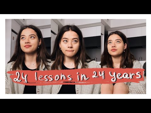24 lessons in 24 years