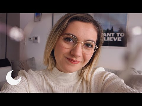 ASMR - Glasses Fitting 👓 (with eye exam and face measuring)