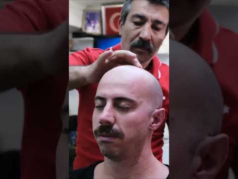 Turkish Head Massage | ASMR Barber | Munur Barber