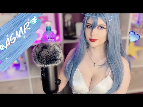 ♡ ASMR From Fast To Slow ♡ Blue Random Triggers
