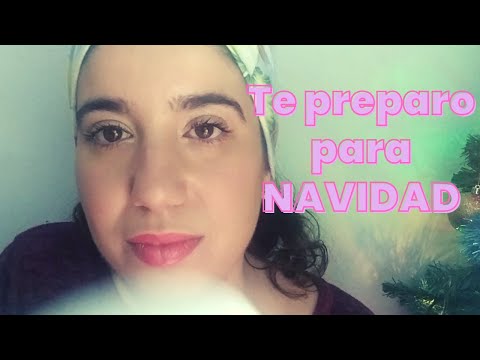 🎅ASMR pre-maquillaje + Mouth Sounds ocultos (roleplay)