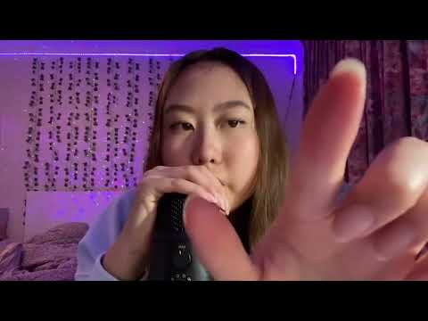 ASMR 1 hour of mouth sounds (wet & dry)