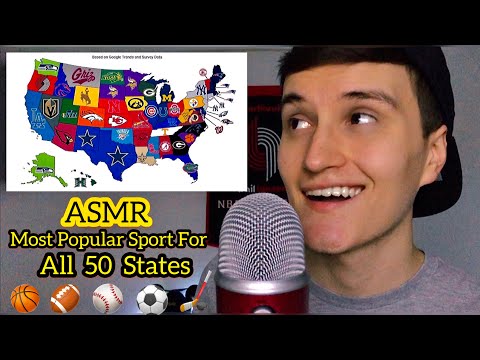 The Most Popular Sport In All 50 States ( ASMR )